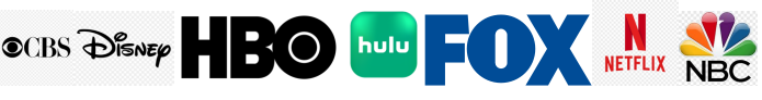 CBS Disney HBO Hulu FOX Netflix NBC